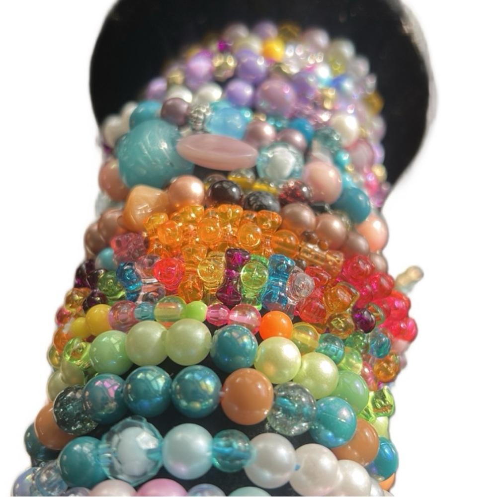 Colorful Beaded Bracelets Set